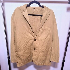 J. Crew Men's Khaki Lightweight Jacket
